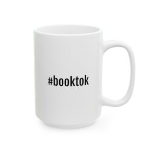 #booktok - Ceramic Mug, (11oz, 15oz)