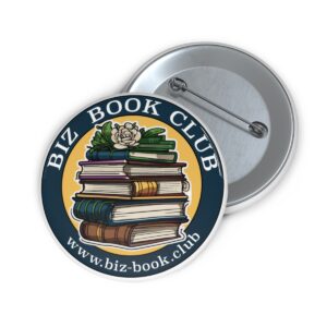 Biz Book Club - Custom Pin Buttons