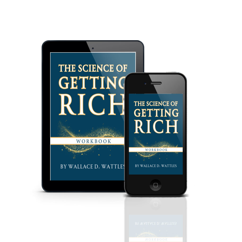 The Science of Getting Rich Workbook - Digital Download for tablet and phone. 